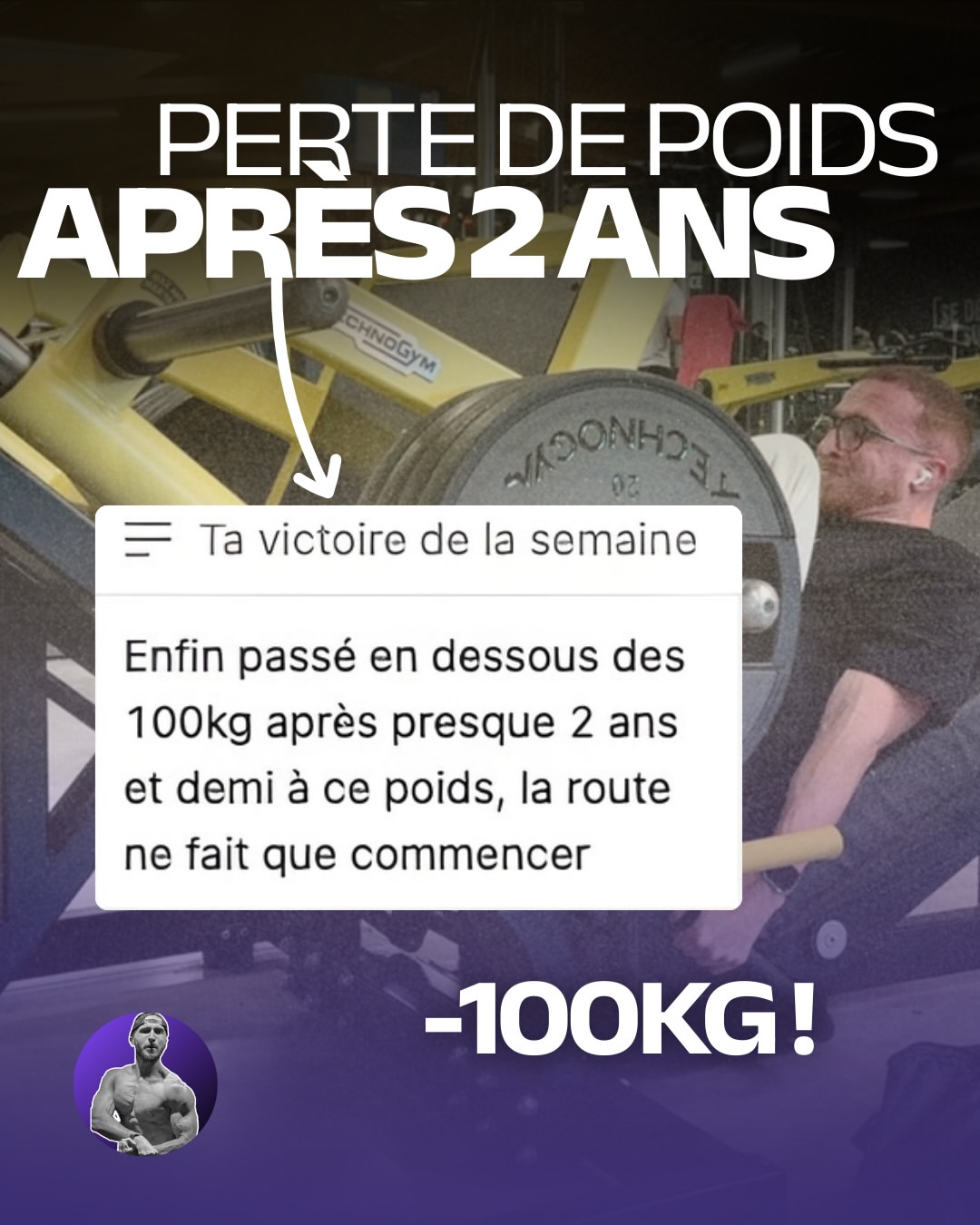 Retour client — sous les 100kg